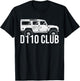 Defender D110 off-road vehicle 4x4 terrain mud nature gift T-Shirt - T-Shirt | Black