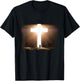 Jesus Christ Faith Cross in the Rock Christian Running Men T-Shirt - T-Shirt | Black