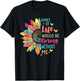 Admit It Life Would Be Boring Without Me Funny Saying Flower T-Shirt - T-Shirt | Black