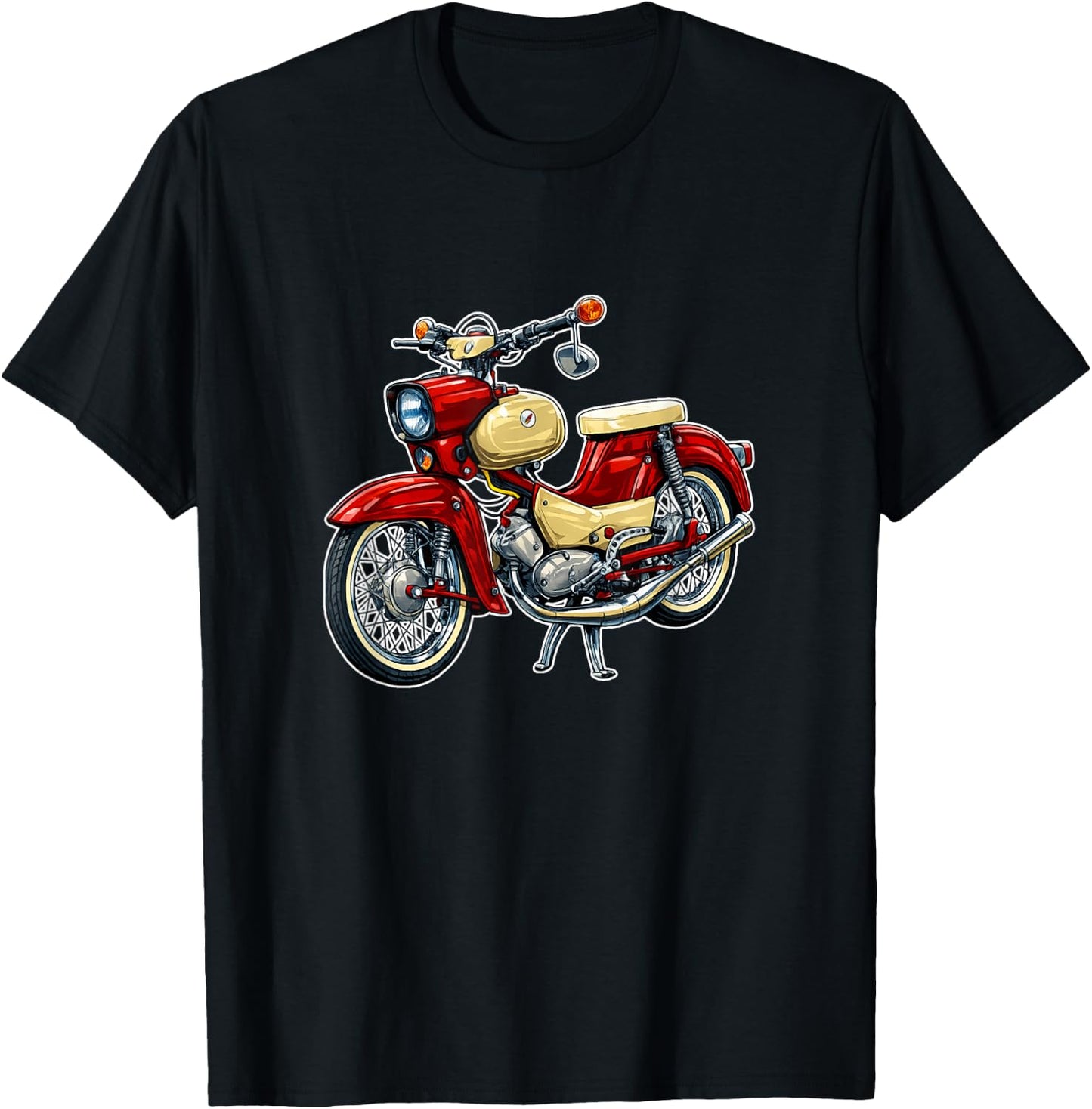 Simson SR4-2 Star MOFA Kult Motorrad DDR Klassiker Retro T-Shirt - T-Shirt | Black