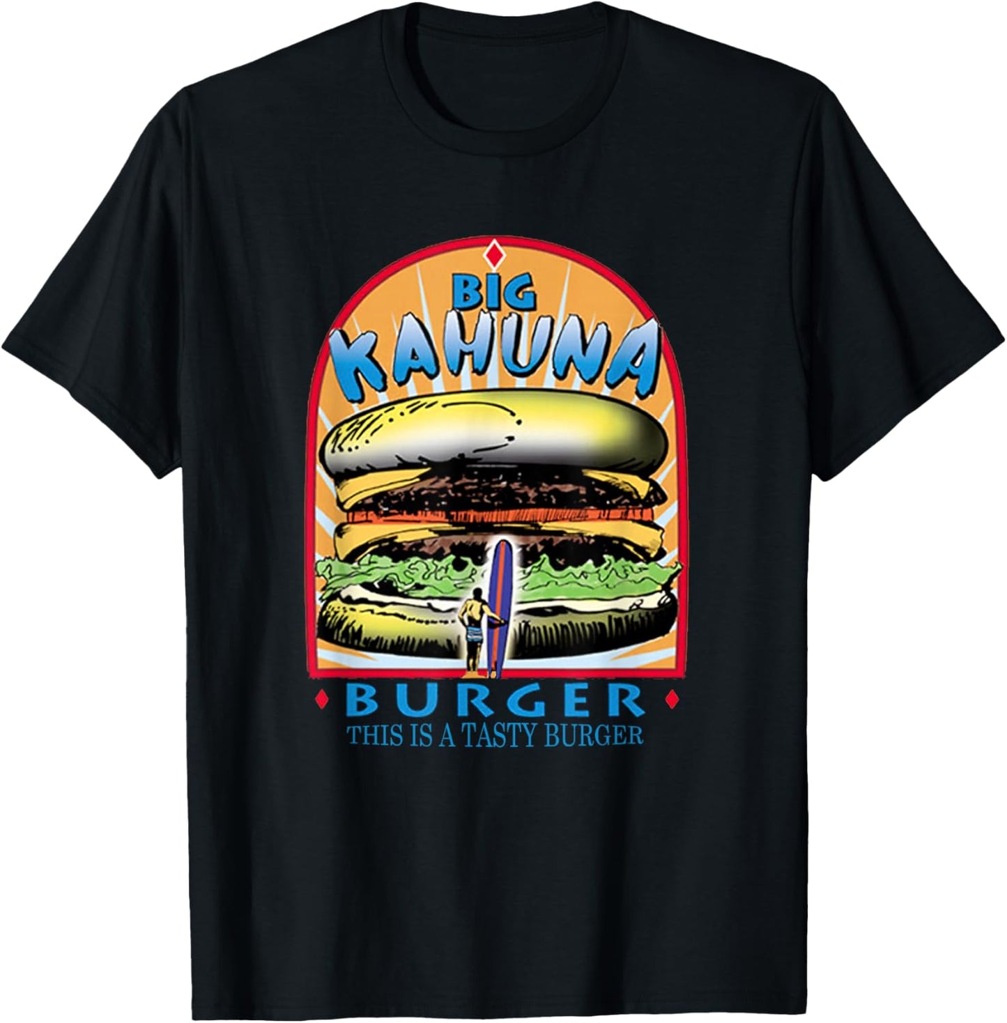 Great Large Kahuna Burger , black T-Shirt - T-Shirt | Black