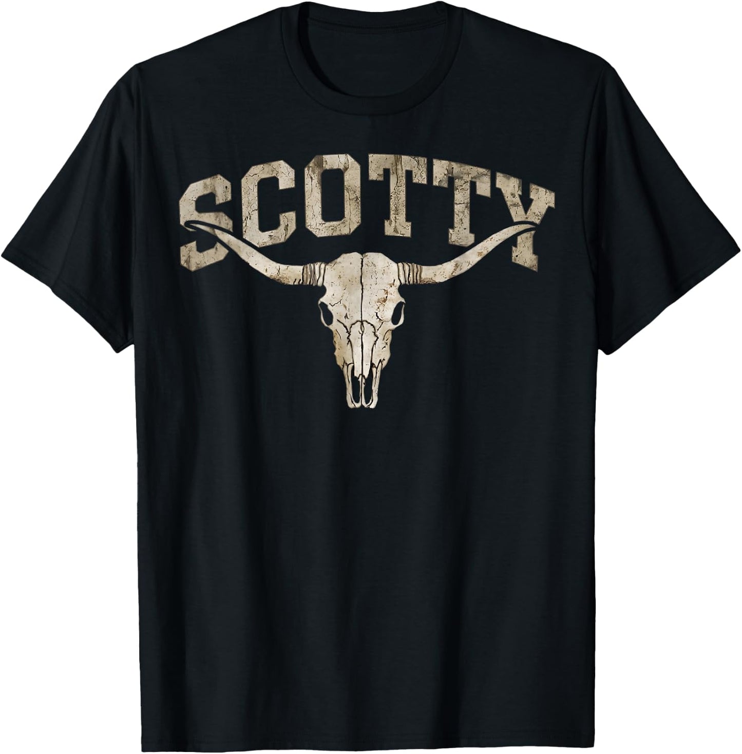 Vintage Classic Scotty Name Gift Women T-Shirt - T-Shirt | Black
