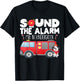 Ready for Kindergarten First Day of Kindergarten Firefighter T-Shirt - T-Shirt | Black