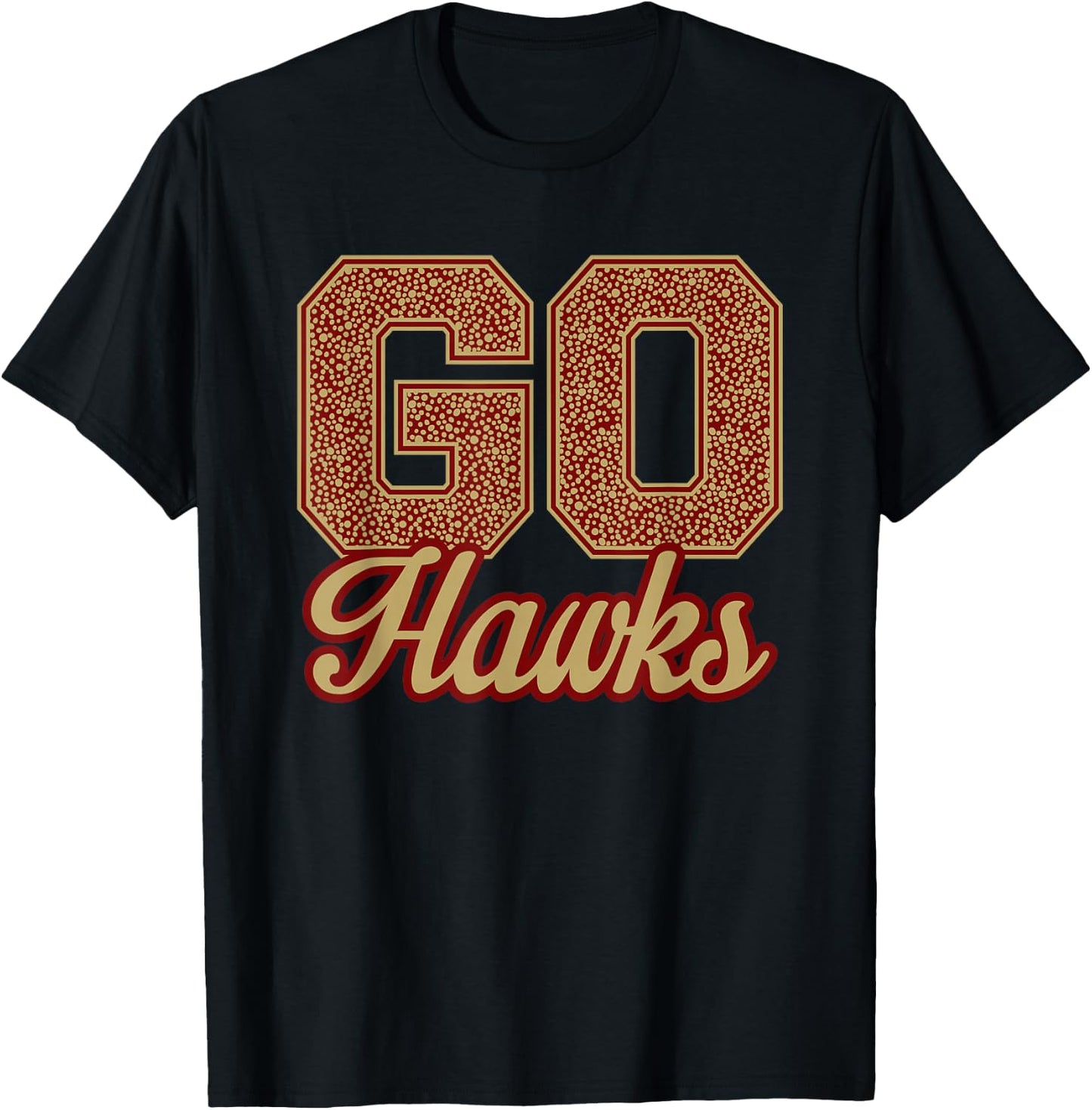 Mill Creek Hawks GO! School Pride T-Shirt - T-Shirt | Black