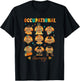 Funny Turkey Occupational Therapy Ot Therapist Thanksgiving T-Shirt - T-Shirt | Black