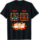 First Teach Then Thanksgiving I'm Earning A Break T-Shirt - T-Shirt | Black