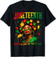 Juneteenth Remembering My Ancestors Black Women African 1865 T-Shirt - T-Shirt | Black