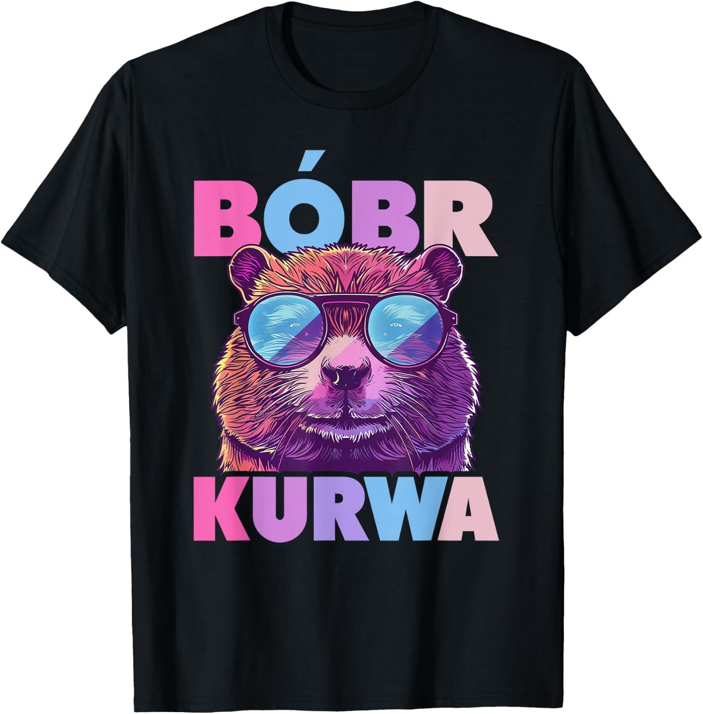 Bobr Kurwa - Bober Beaver Bobr T-Shirt - T-Shirt | Black