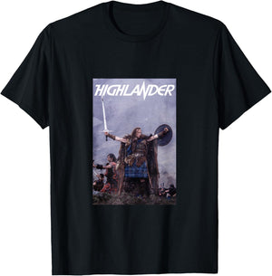 Highlander 1986 Connor MacLeod T-Shirt - T-Shirt | Black