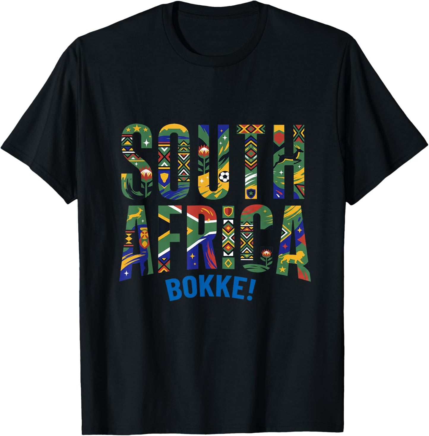 South Africa T-Shirt - T-Shirt | Black