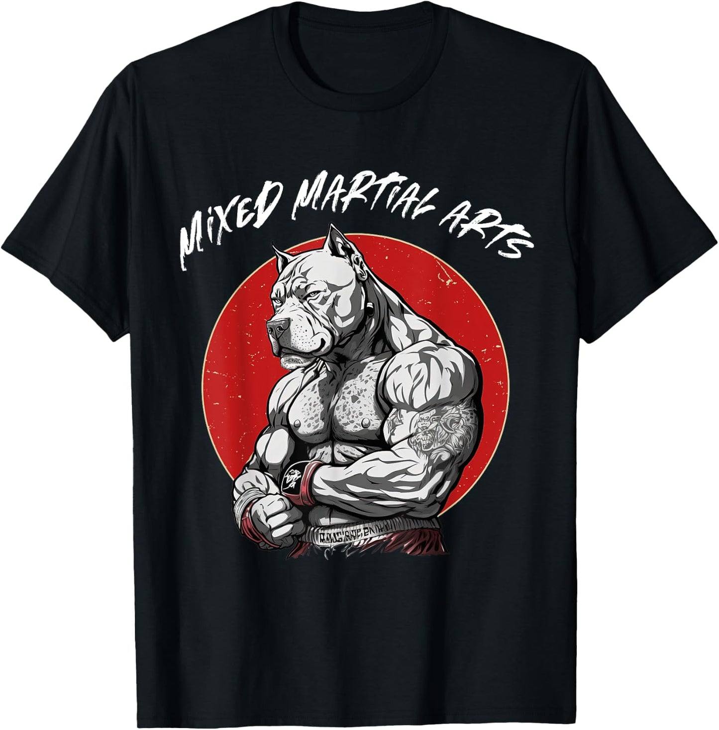 Mixed Martial Arts - Cage Fighter Free Fighting T-Shirt - T-Shirt | Black