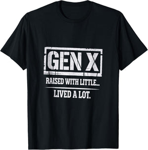 gens Shirt genx gen x Shirts gen x t Shirt Women T-Shirt - T-Shirt | Black