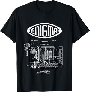 Enigma: the Invention of Enigma T-Shirt - T-Shirt | Black