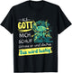 Lustiges Als Gott mich schuf grinste er T-Shirt - T-Shirt | Black