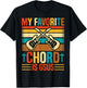 Guitarist - My Favorite Chord Is Gsus Retro Guitar Lover T-Shirt - T-Shirt | Black