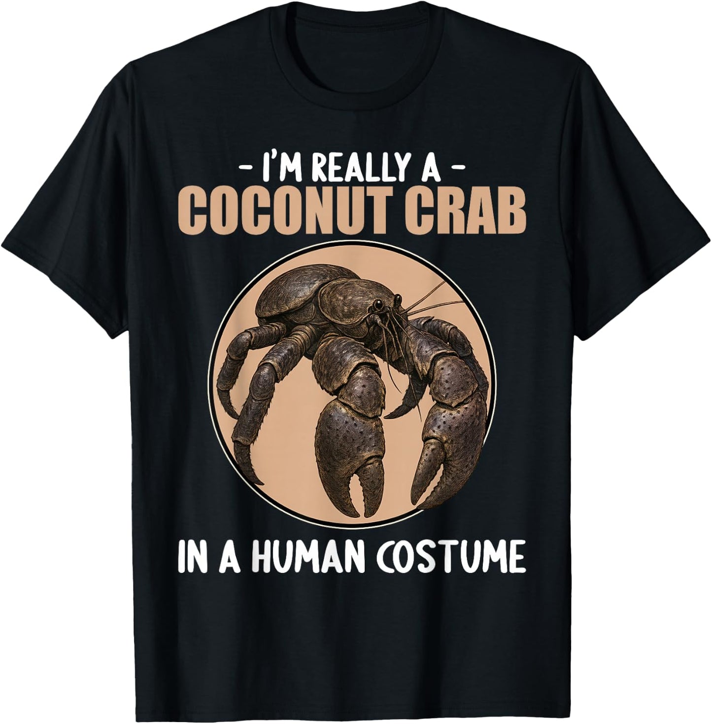 Coconut Crabs Coconut Crab T-Shirt - T-Shirt | Black