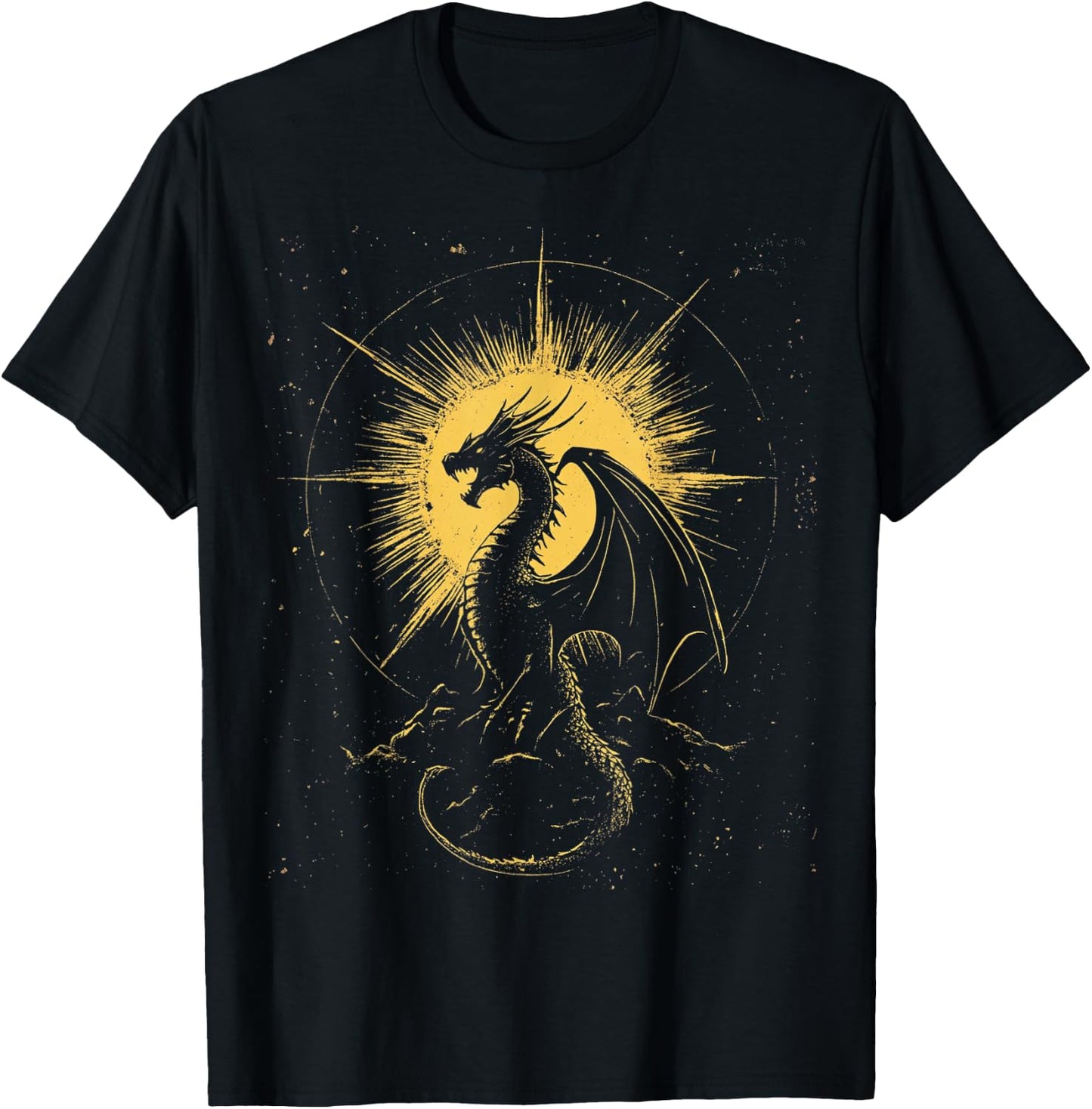 Vintage Dragon T-Shirt - T-Shirt | Black