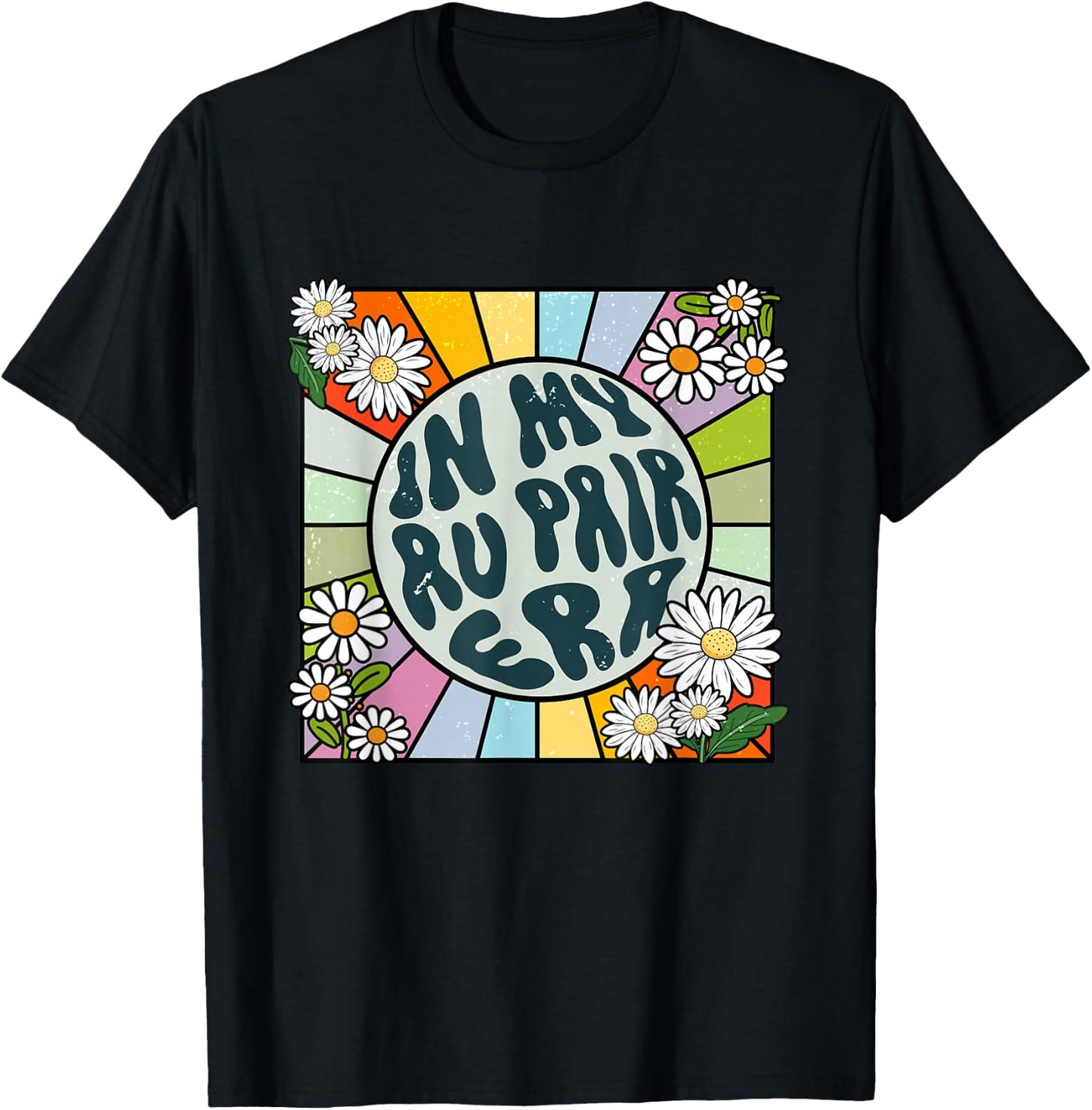 Daisy Groovy In My Au Pair Era T-Shirt - T-Shirt | Black