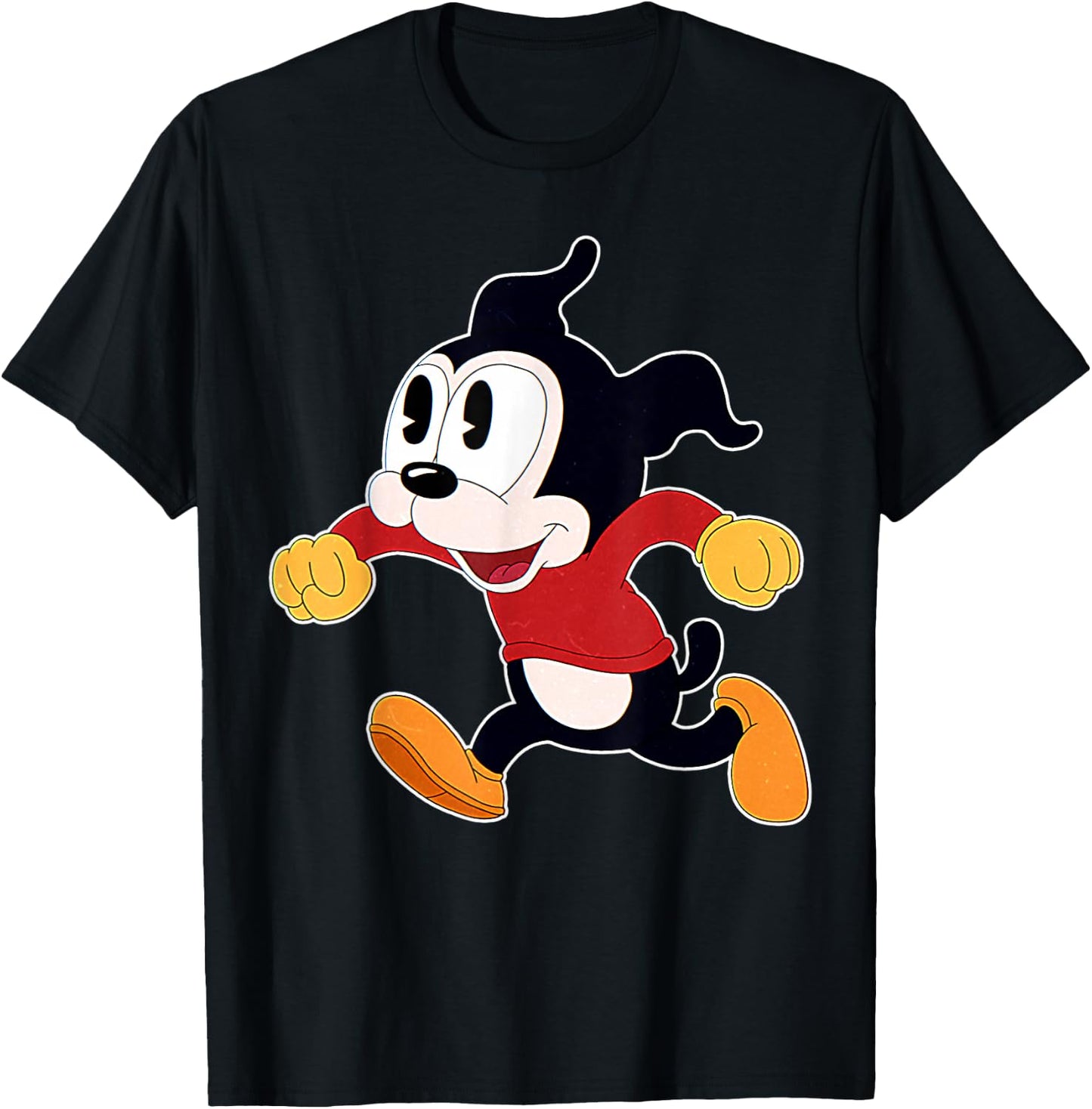 Dog Cartoon Race T-Shirt - T-Shirt | Black