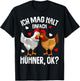 Ich mag halt Hühner Damen Mädchen Kinder Huhn T-Shirt - T-Shirt | Black
