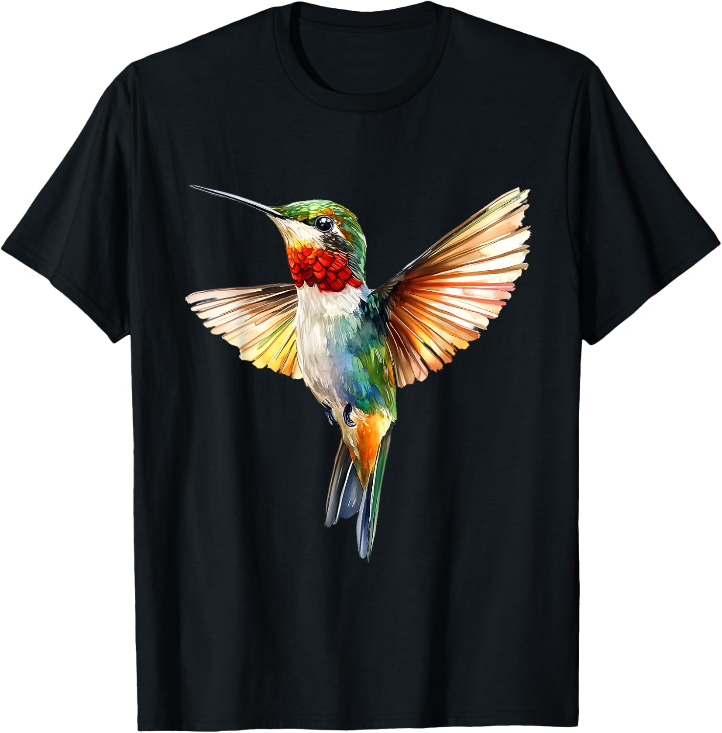 Hummingbird T-Shirt - T-Shirt | Black