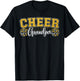 Cheer Grandpa My Favorite Cheerleader Calls Me G-pa Yellow T-Shirt - T-Shirt | Black