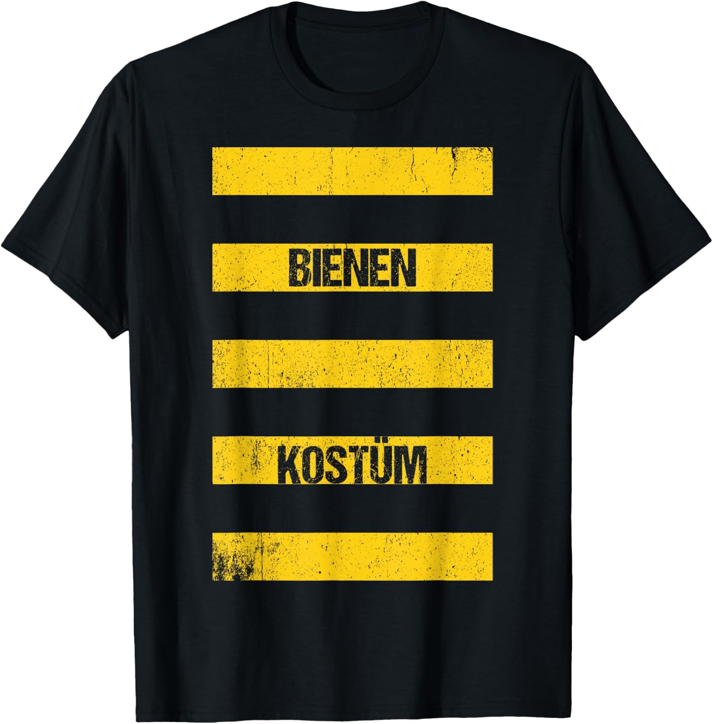 Bee Costume Fancy Dress Carnival Bee Costume Gift , black, s T-Shirt - T-Shirt | Black