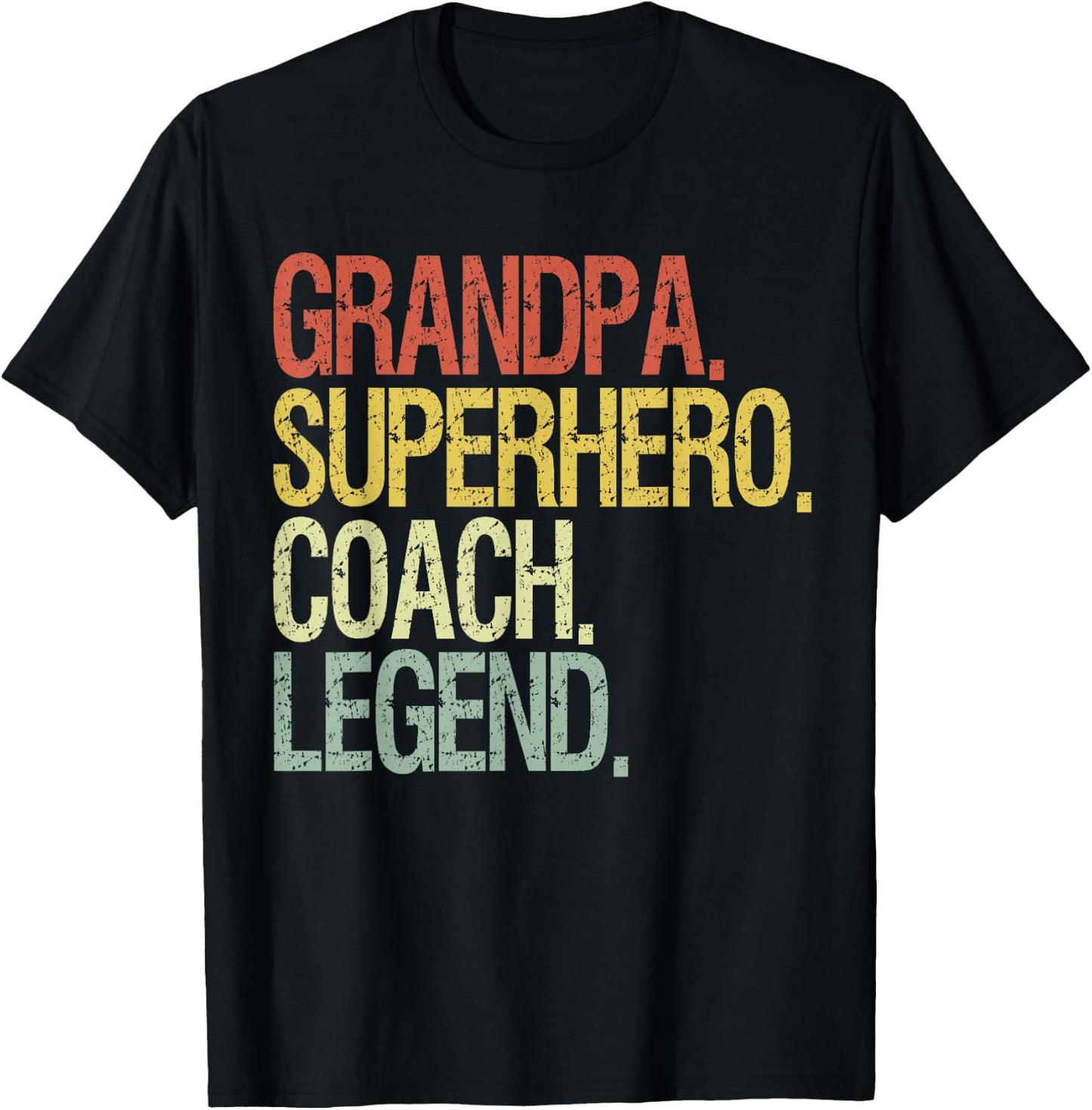 Grandpa coach T-Shirt - T-Shirt | Black