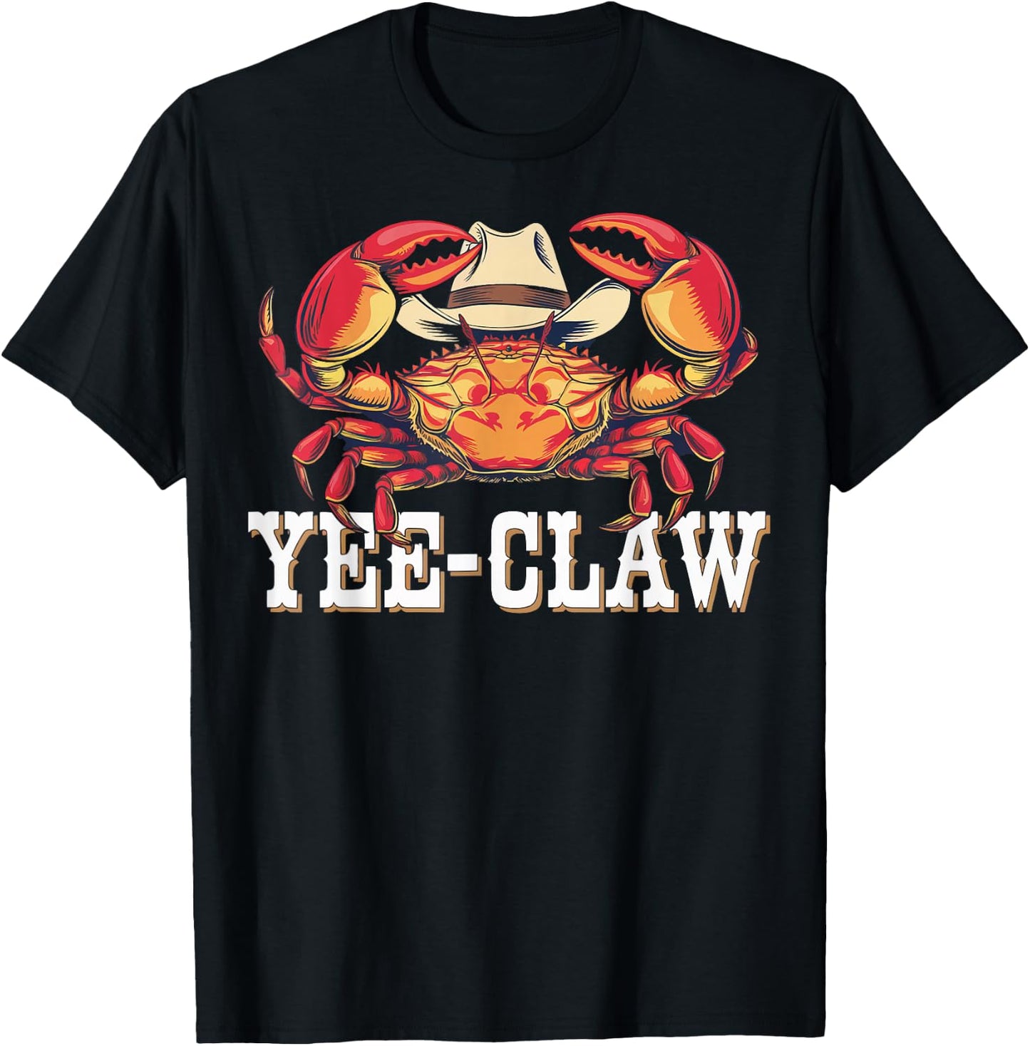 Yee-claw Crab T-Shirt - T-Shirt | Black