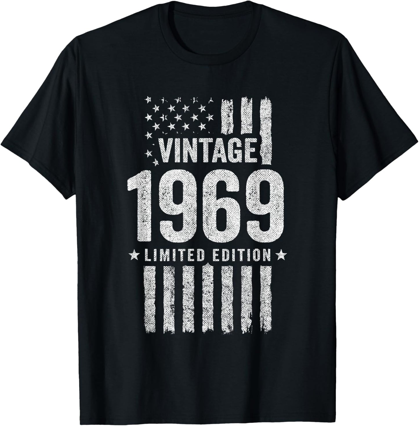 1969 Birthday - Born in 1969 - Limited Edition Vintage 1969 T-Shirt - T-Shirt | Black
