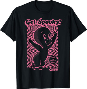 Casper the Friendly Ghost Get Spooked T-Shirt - T-Shirt | Black