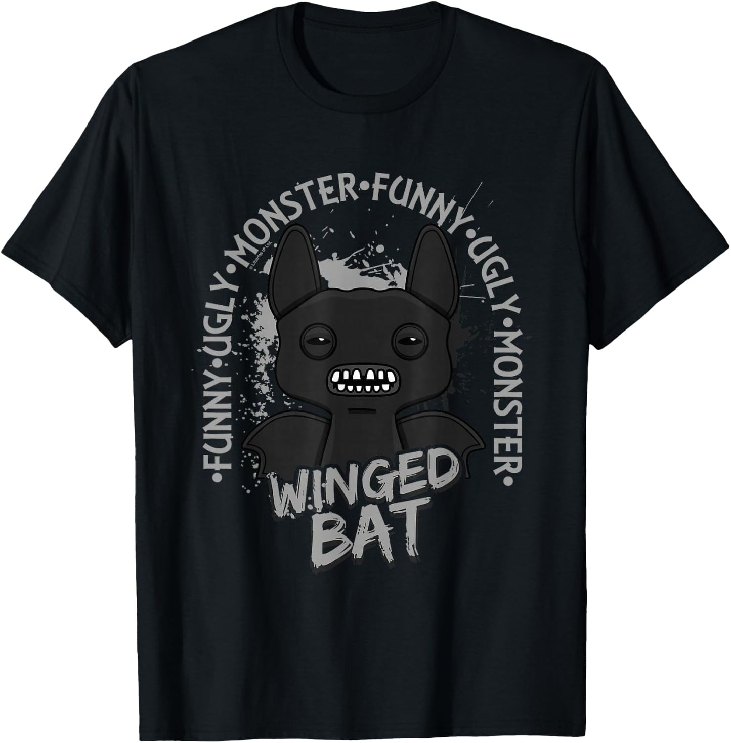 Fuggler Winged Bat Black Originals T-Shirt - T-Shirt | Black