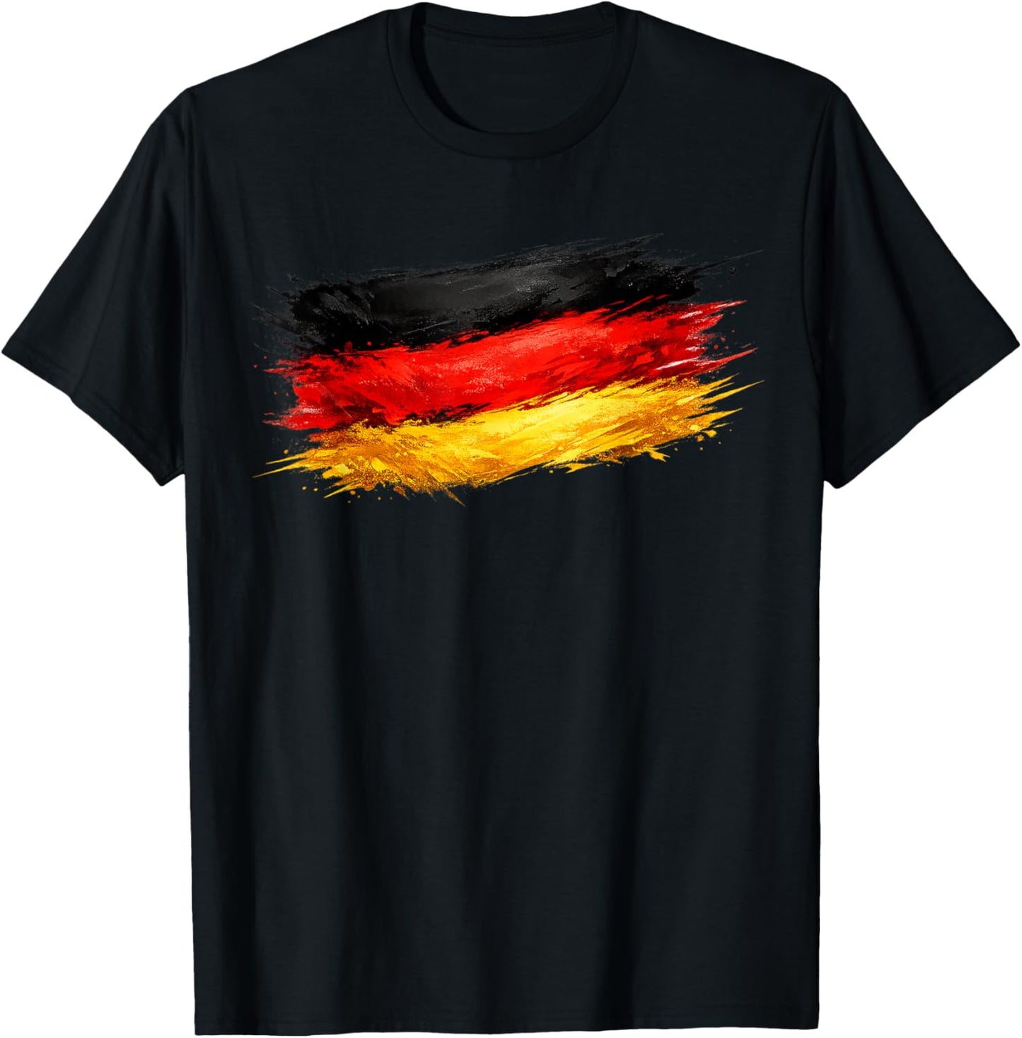 Fußball - Deutschland Fan T-Shirt - T-Shirt | Black
