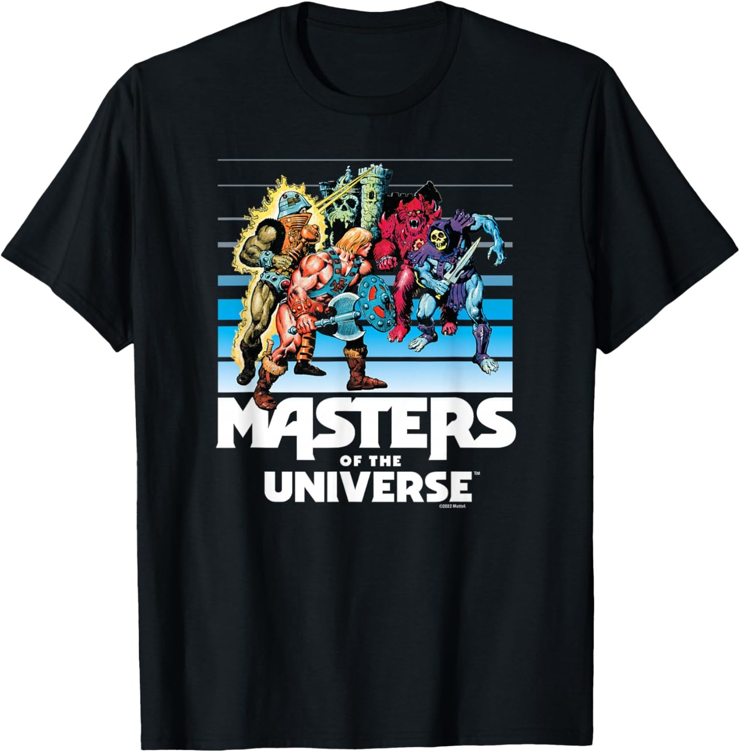 The Masters of the Universe Fade T-Shirt - T-Shirt | Black