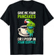 Monk Parrots Funny Bird Lover Design Men Women Quaker Parrot T-Shirt - T-Shirt | Black