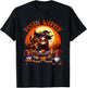 Postal Worker Job Costume Witch Horror Gnomes Halloween Moon T-Shirt - T-Shirt | Black
