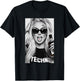 Blonde Techno Girl | Rave, Festival, Techno , black T-Shirt - T-Shirt | Black