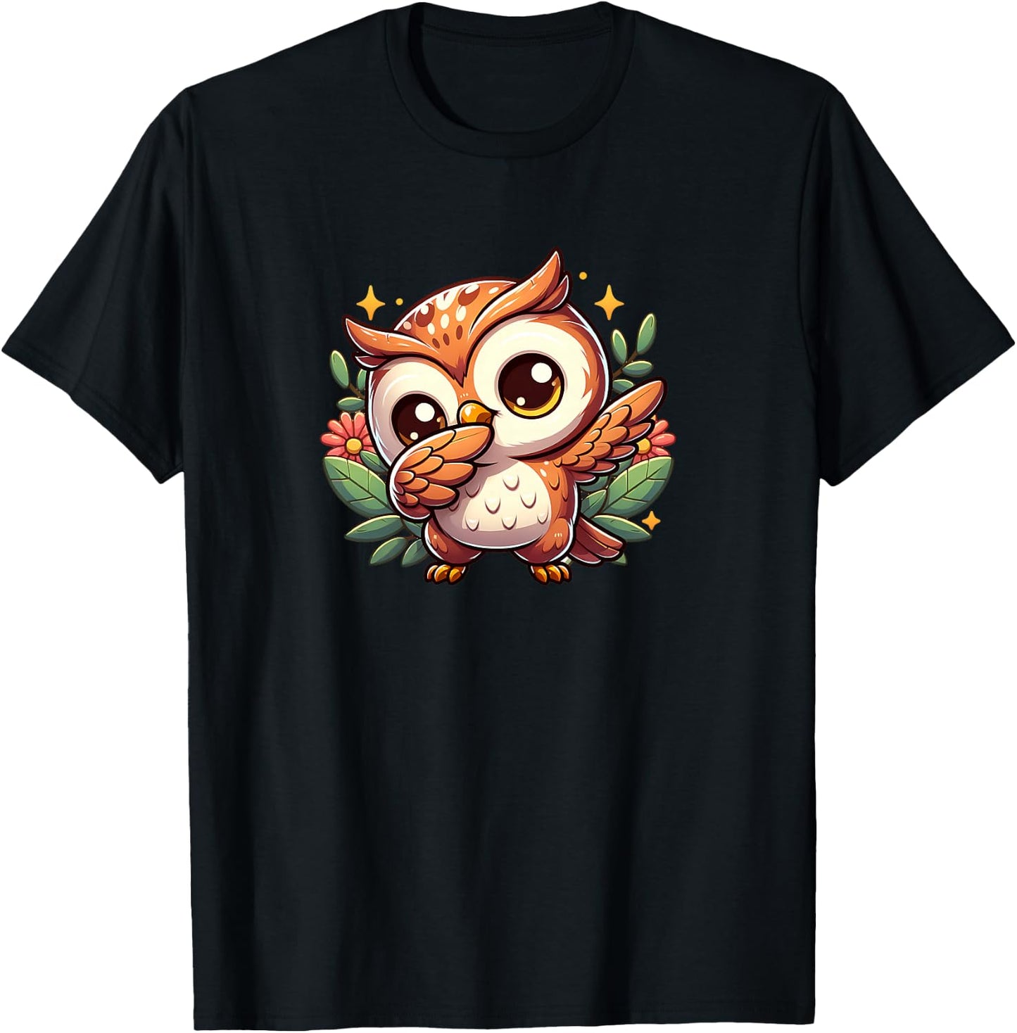 Owl T-Shirt - T-Shirt | Black