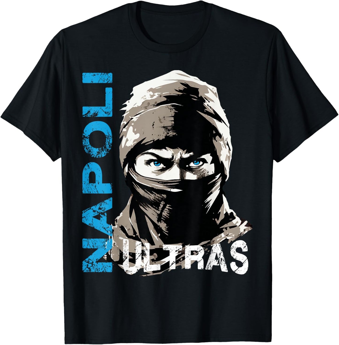 Napoli Pride Ehre Tradition Napoli Ultras Italy , black T-Shirt - T-Shirt | Black