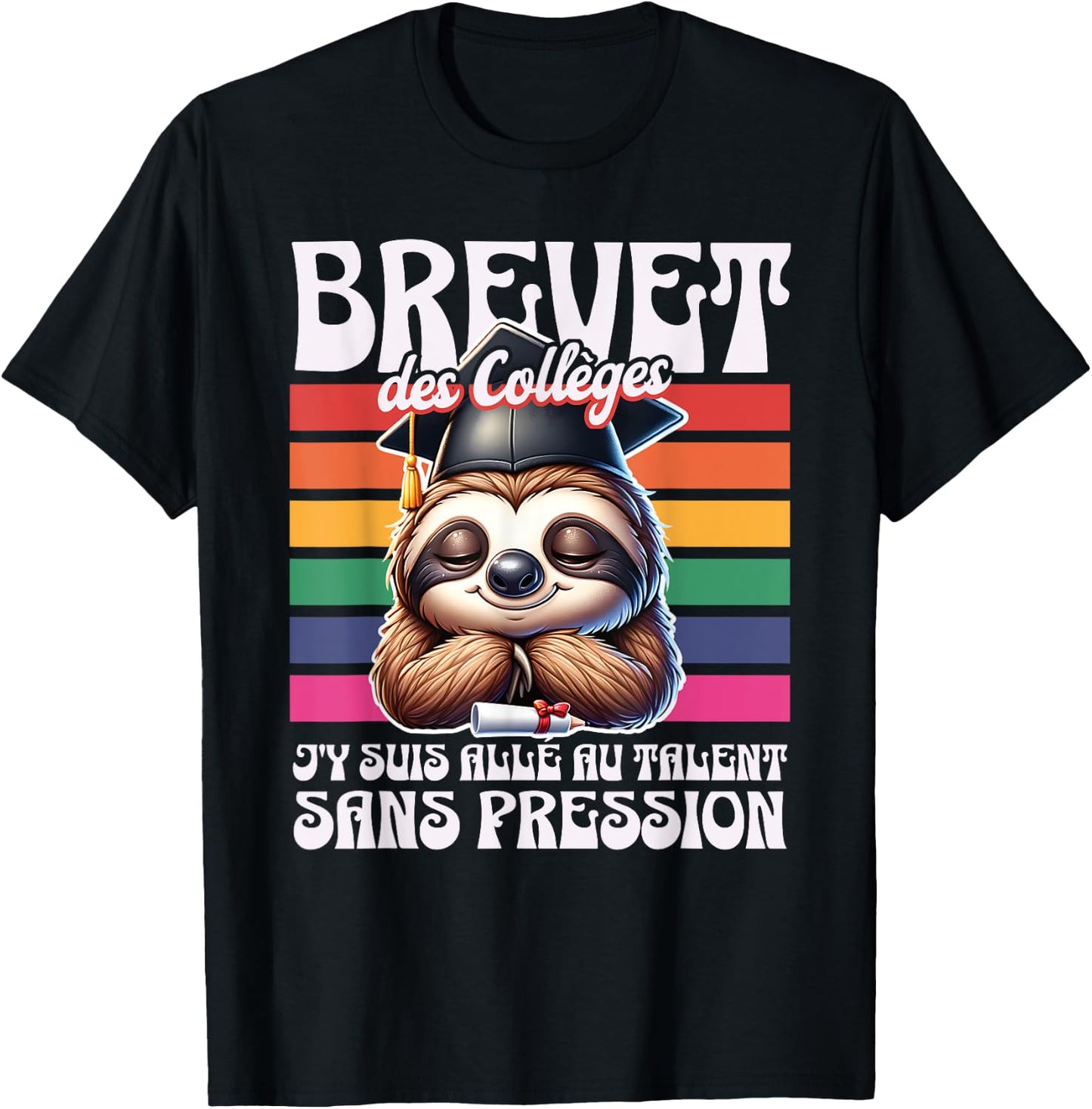 Colleges Patent I Went There To Talent Without Pressure , Black, S T-Shirt - T-Shirt | Black