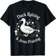 Duck Raising And Jesus Praising Farm Christian Faith T-Shirt - T-Shirt | Black