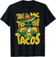 Take Me To Your Tacos Alien Funny Mexican Food Lover T-Shirt - T-Shirt | Black