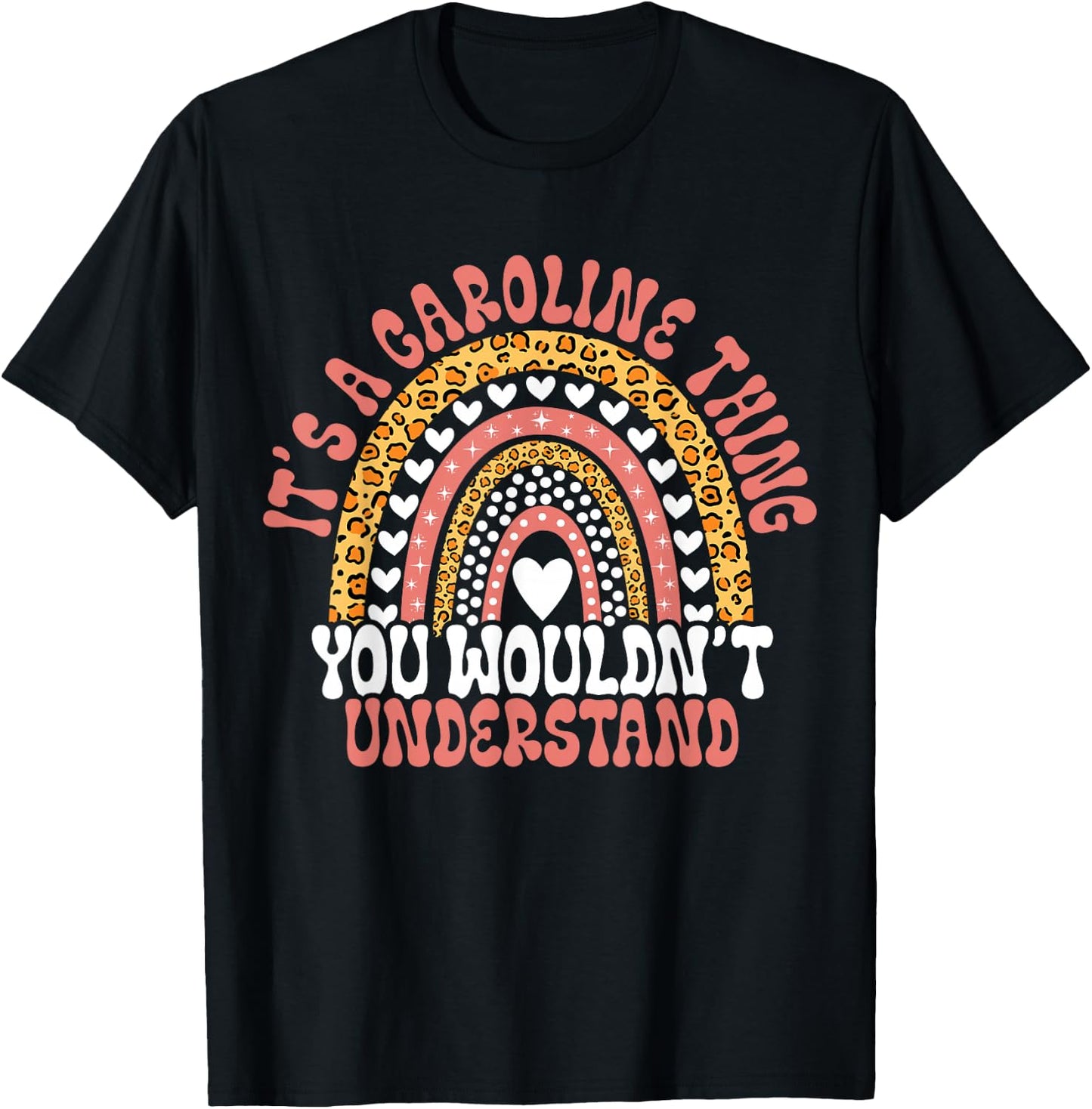 Funny Caroline Name Funny Caroline Birthday Quote Caroline T-Shirt - T-Shirt | Black