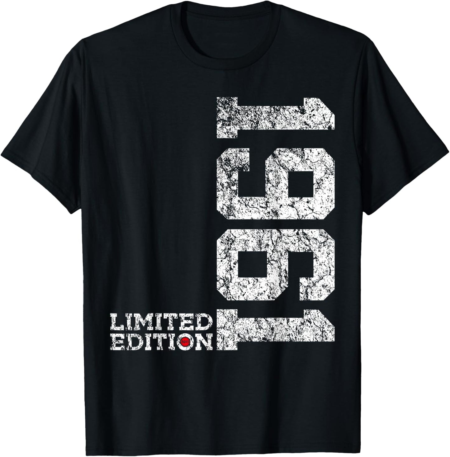 61 Jahre 61st Geburtstag Limited Edition 1961 T-Shirt - T-Shirt | Black