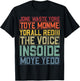 Jone Waste Yore Toye Monme Yorall Rediii Lustiger Witz Humor T-Shirt - T-Shirt | Black