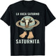 Saturnita Cow Planet Meme T-Shirt - T-Shirt | Black