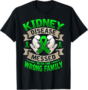 Kidney Disease Awareness T-Shirt - T-Shirt | Black
