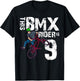 Dieser BMX-Fahrer ist 9 Jahre alt, passender Geburtstags-Fahrradliebhaber T-Shirt - T-Shirt | Black