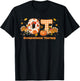 Occupational Therapy Groovy Turkey Autumn Thanksgiving T-Shirt - T-Shirt | Black
