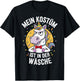 Mein Kostüm ist in der Wäsche - Einhorn Kostüm Fasching T-Shirt - T-Shirt | Black